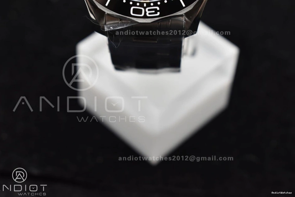 Black A SS VSF Seamaster 300M Bracelet Ceramic Dial On James Black 1:1 Best Bond Diver Supportive Edition 007 1094 1221